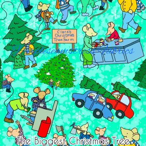 The Biggest Christmas Tree - Fabric