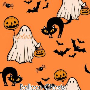 Balloon Ghosts - Fabric