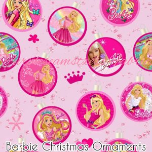 Barbie Christmas Ornaments - Fabric