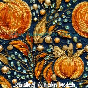 Jeweled Pumpkin Patch - Fabric