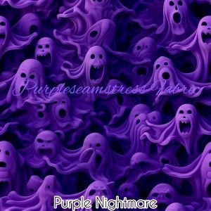 Purple Nightmare - Fabric