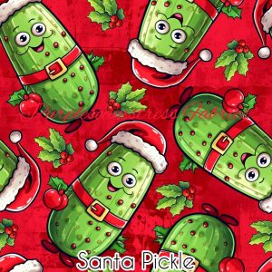 Santa Pickle - Fabric