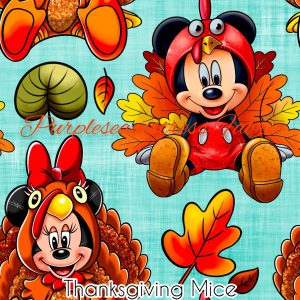 Thanksgiving Mice - Fabric