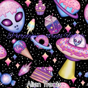 Alien Treats - Fabric