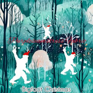 Bigfoot Christmas - Fabric