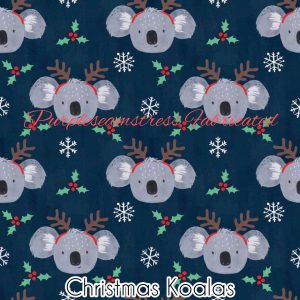 Christmas Koalas - Fabric