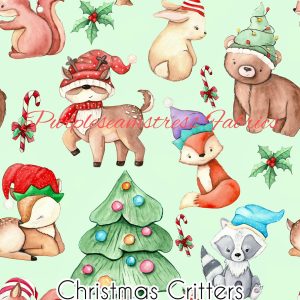 Christmas Critters - Fabric