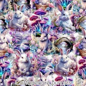 Cottagecore Bunnies - Fabric