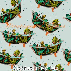 Creature in my Tub - Fabric