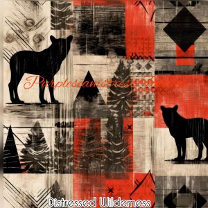 Distressed Wilderness - Fabric