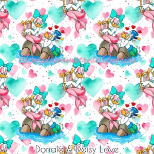 Donald & Daisy Love - Fabric