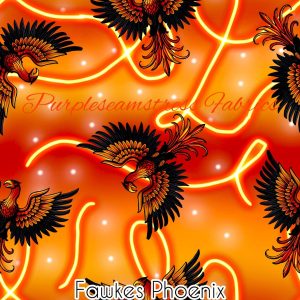 Fawkes Phoenix - Fabric