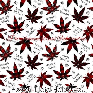 Herbal Plaid Holidaze - Fabric