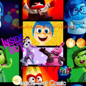 Inside Out Comics - Fabric
