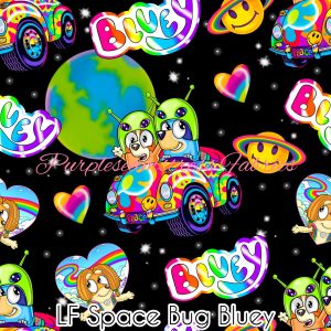 LF Space Bug Bluey - Fabric