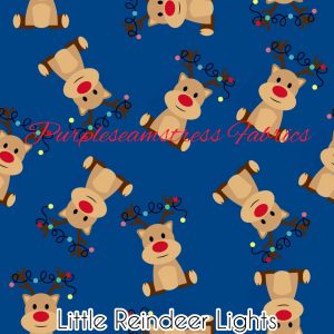 Little Reindeer Lights - Fabric
