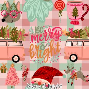 Merry & Bright - Fabric