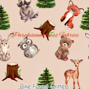 Pine Forest Critters - Fabric