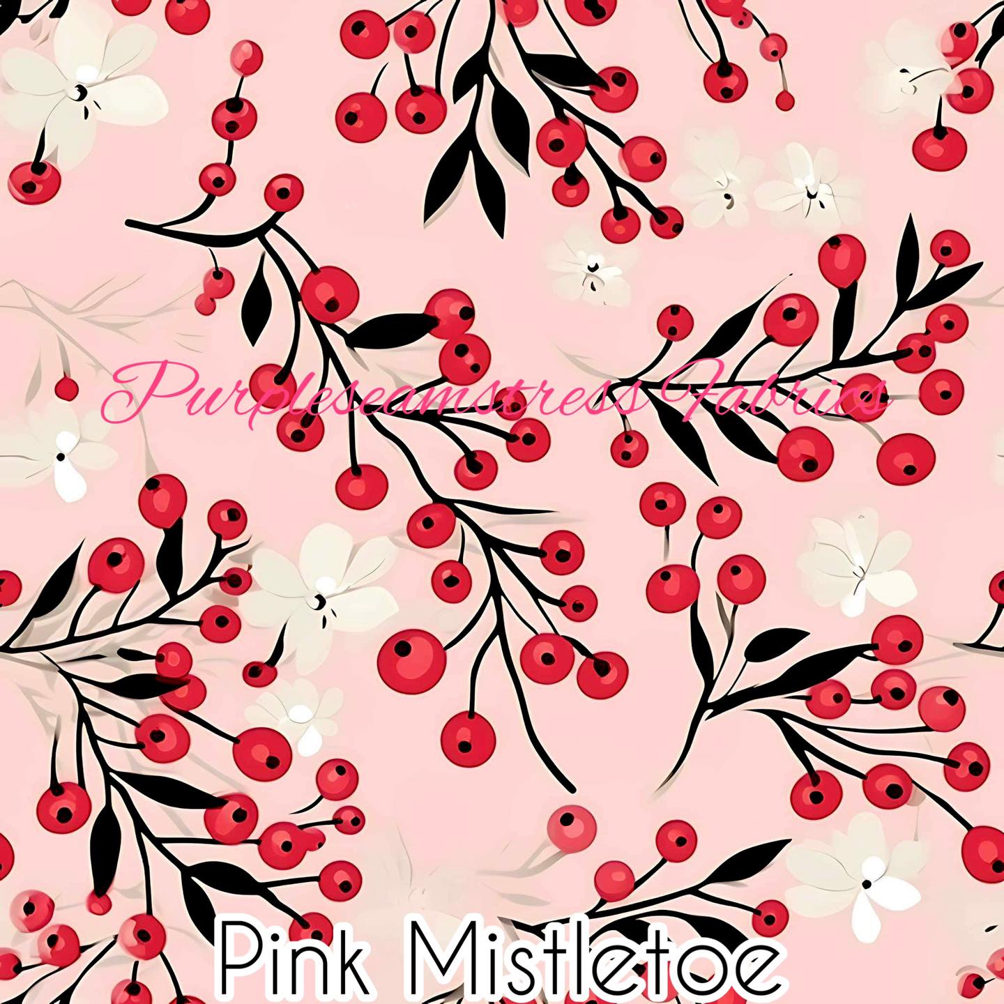 Green X Pink Mistletoe (Rainbow Friends) | Photographic Print