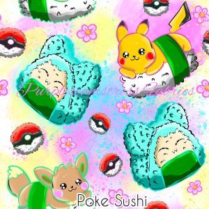Poke Sushi - Fabric