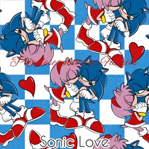 Hedgehog Love - Fabric