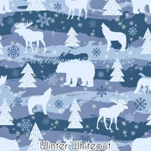 Winter Whiteout - Fabric