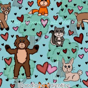 Woodland Valentine - Fabric