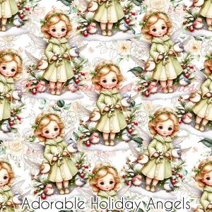 Adorable Holiday Angels - Fabric