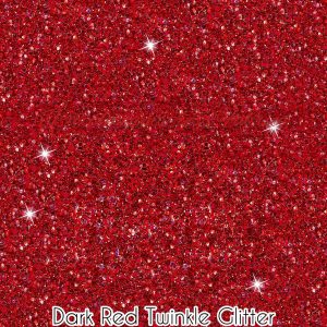Dark Red Twinkle Glitter - Fabric