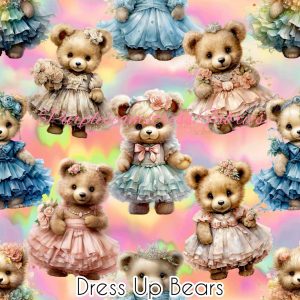 Dress Up Bears - Fabric