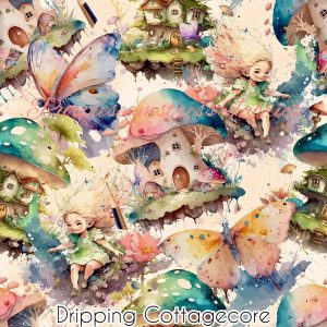 Dripping Cottagecore - Fabric