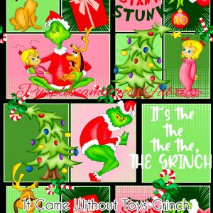 It came without toys Grinch - Fabric
