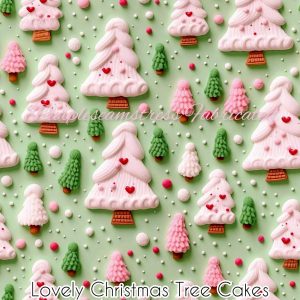 Lovely Christmas Cakes - Fabric