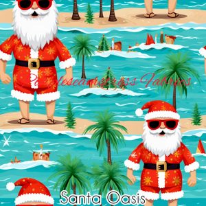 Santa Oasis - Fabric