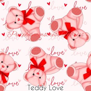 Teddy Love - Fabric