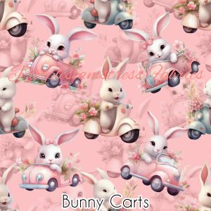 Bunny Carts - Fabric