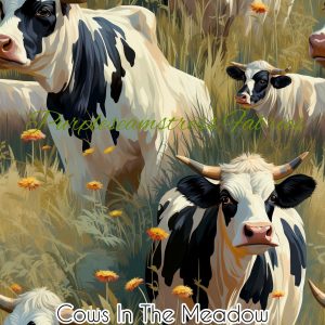 Cows in the Meadow - Fabric