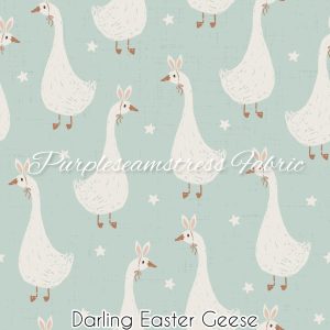 Darling Easter Geese - Fabric