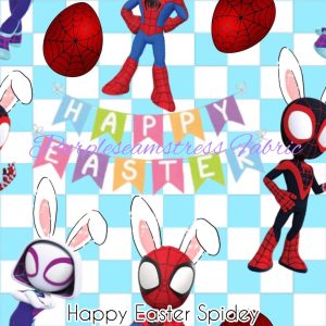 Happy Easter Spidey - Fabric