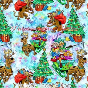 Holiday Scooby Doo - Fabric