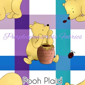 Pooh Plaid - Fabric