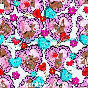 Scooby Be Mine - Fabric