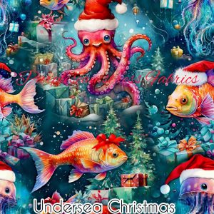 Undersea Christmas - Fabric