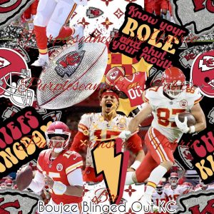 Boujee Blinged out KC - Fabric