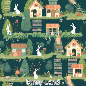 Bunny Land - Fabric
