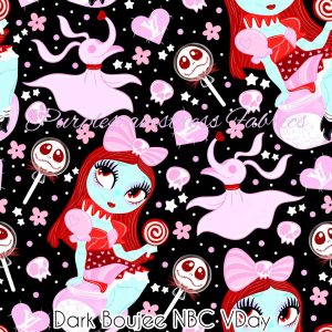 Dark Boujee NBC Vday - Fabric
