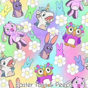 Easter Toys & Peeps - Fabric