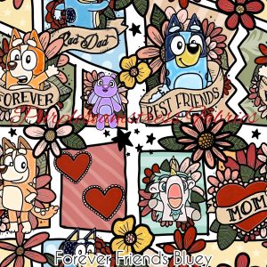 Forever Friends Bluey - Fabric