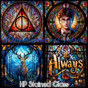 HP Stained Glass - Fabric