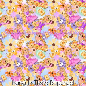 Hang In There Rapunzel - Fabric